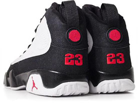 jordans with the number 23 on the back