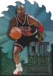 Michael Jordan Cards - 1996-97 E-X2000 A Cut Above Michael Jordan