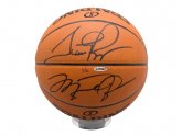 Basketball signed by Michael Jordan