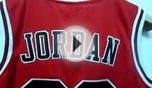 Adidas Chicago Bulls #23 Michael Jordan Swingman Road