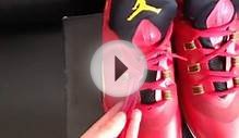 jordan supper fly 2 red shoes free shipping for sale