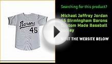 Michael Jeffrey Jordan 45 Birmingham Barons Custom Made