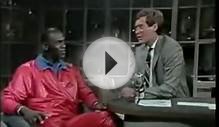 Michael Jordan When He Was 23-Year-Old On David Letterman!